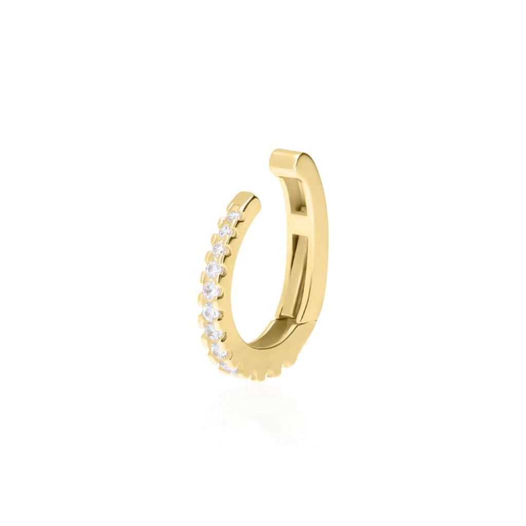 Ear Cuff Bon Ton Oro Giallo Cubic Zirconia - Ear Cuff Donna | Stroili