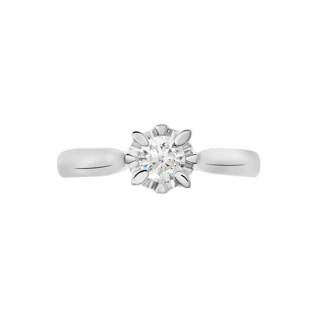 Anello Solitario Diamazing Oro Bianco Diamante - Anelli con Pietre Donna | Stroili