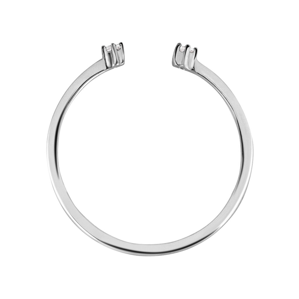 Anello Bilogy Sophia Oro Bianco Diamante - Anelli con Pietre Donna | Stroili