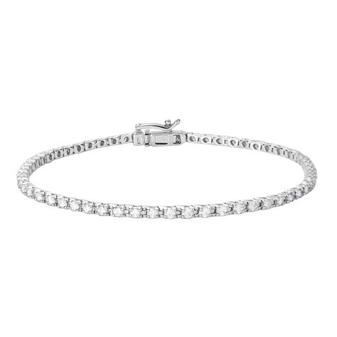 Bracciale Tennis Grace Oro Bianco Diamante - Bracciali Tennis Donna | Stroili