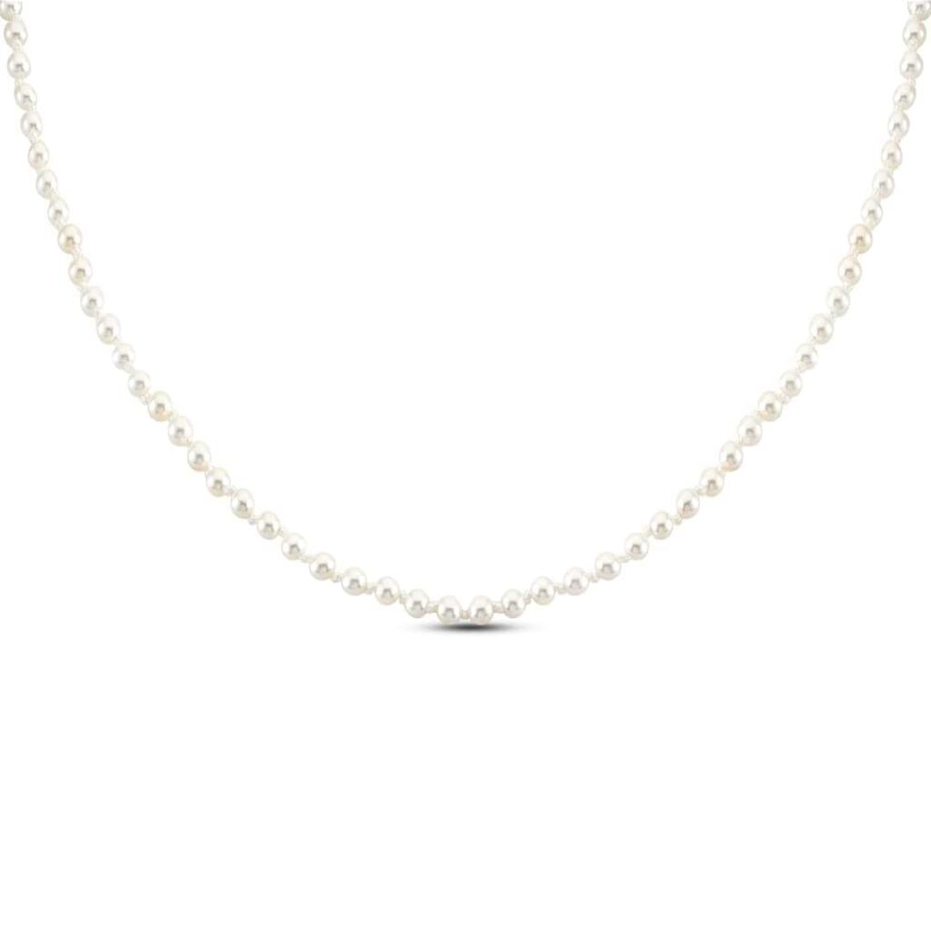 Collana Silver Pearls Argento Rodiato Perla sintentica - Collane Donna | Stroili