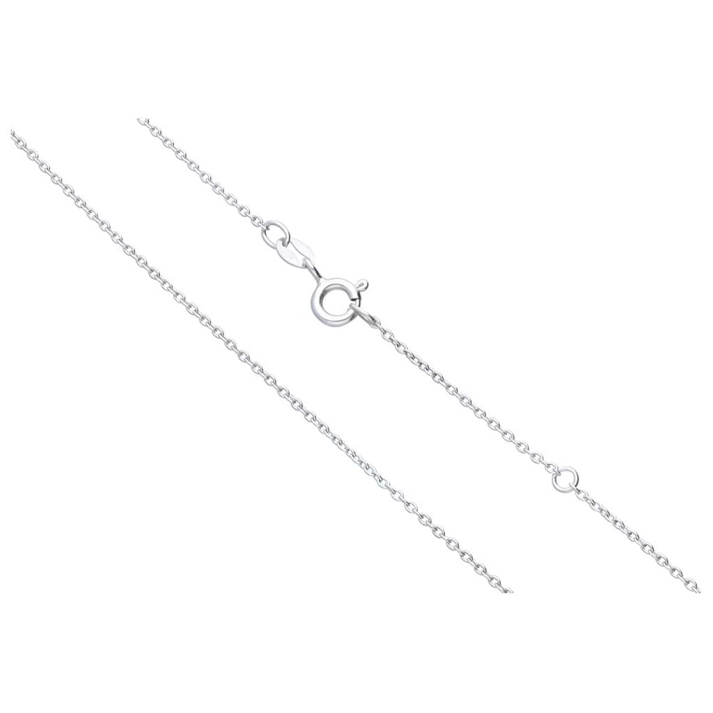 Girocollo in argento con pendente circolare con pav√© di zirconi - Collane Donna | Stroili