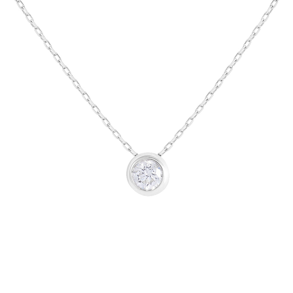 Collana Punto Luce Grace Oro Bianco Diamante - Collane Punto Luce Donna | Stroili