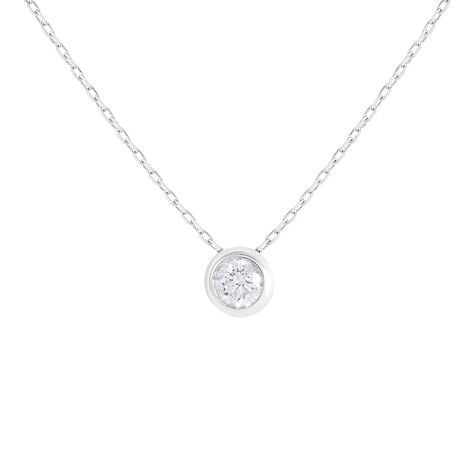 Collana Punto Luce Grace Oro Bianco Diamante - Collane Punto Luce Donna | Stroili