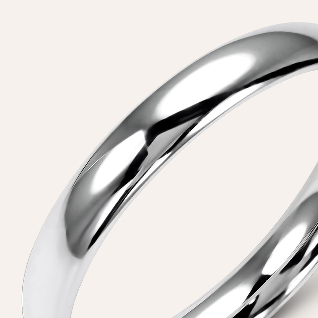 Fede Comoda Leggera 3 mm Oro Bianco