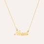 Collana Noemi Gold Names Oro Giallo