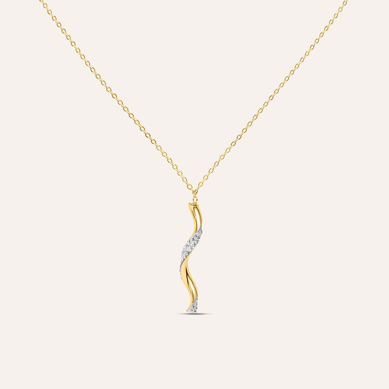 Collana Christelle Oro Giallo Cristallo - Collane Donna | Stroili