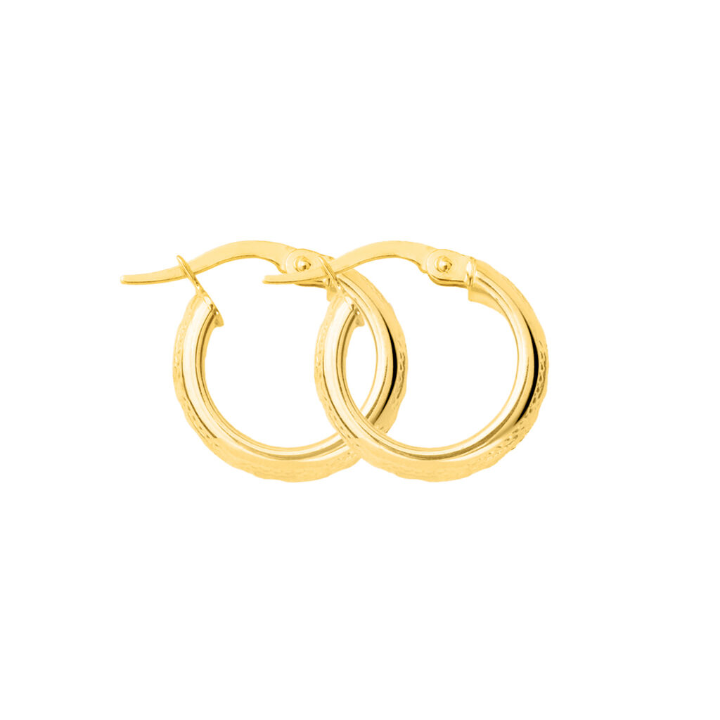 Orecchini A Cerchio Toujours Oro Giallo - Orecchini a Cerchio Donna | Stroili