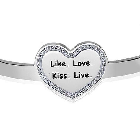 Bangle Lady Message in acciaio - Bracciali Donna | Stroili