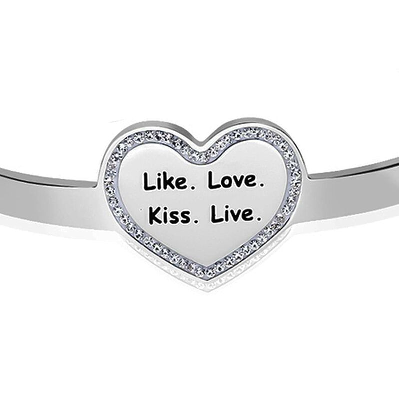 Bangle Lady Message in acciaio - Bracciali Donna | Stroili