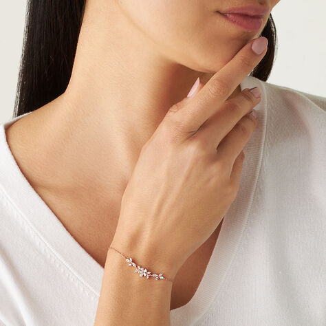 Bracciale Silver Elegance Argento Rosa Cubic Zirconia - Bracciali Donna | Stroili