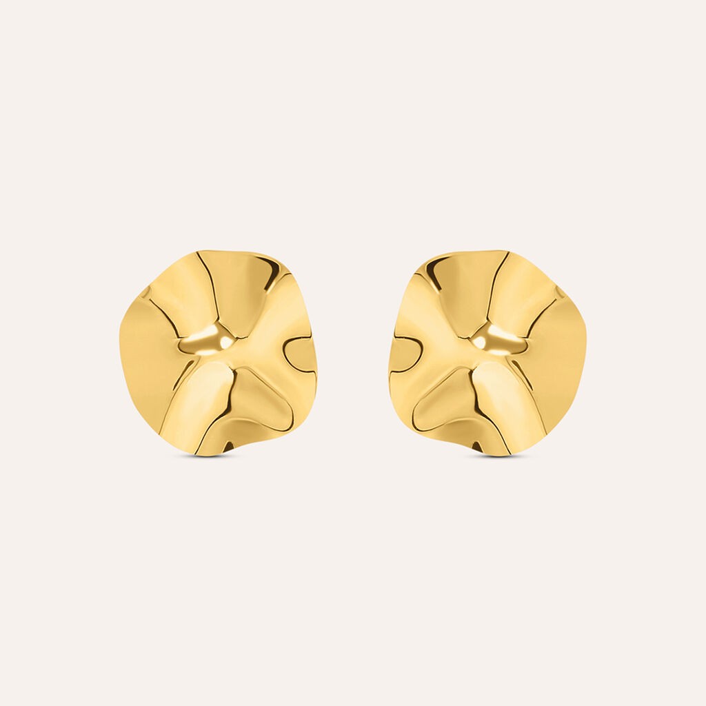 Orecchini Lobo Beverly Oro Giallo