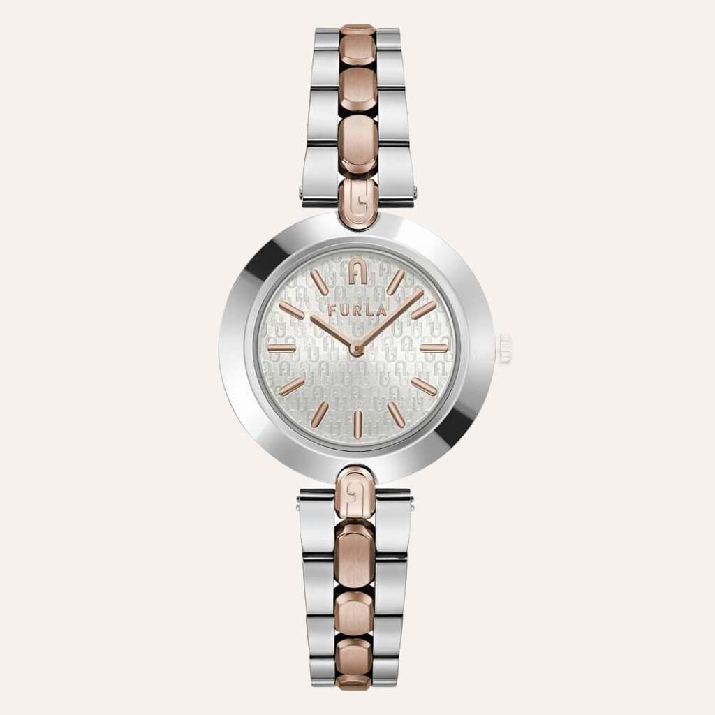 Orologio Al Quarzo Furla Logo Links Ww00002004l5