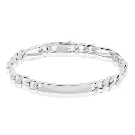 Bracciale Catena Gentleman Argento Rodiato - Bracciali Uomo | Stroili