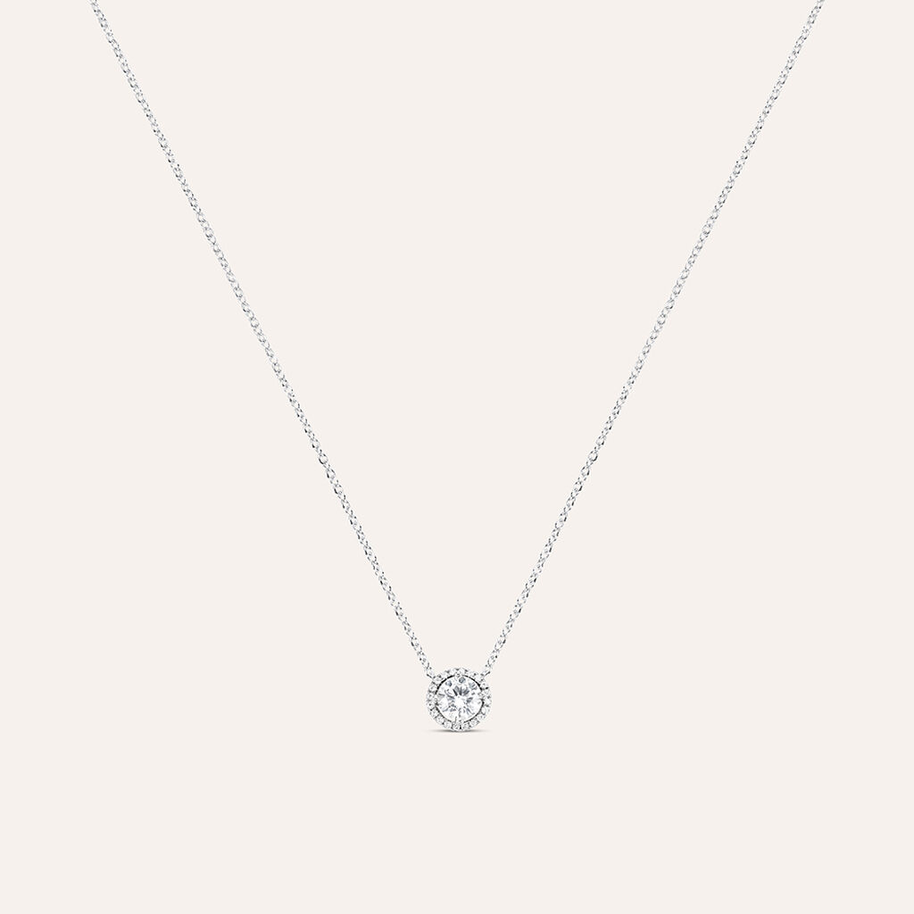Collana Punto Luce Silver Elegance Argento Rodiato Cubic Zirconia - Collane Punto Luce Donna | Stroili