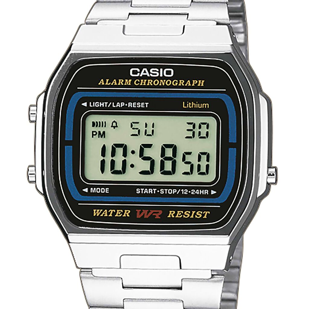 Orologio Al Quarzo Casio Vintage Vintage Collection A164wa-1ves - Orologi con Datario Uomo | Stroili