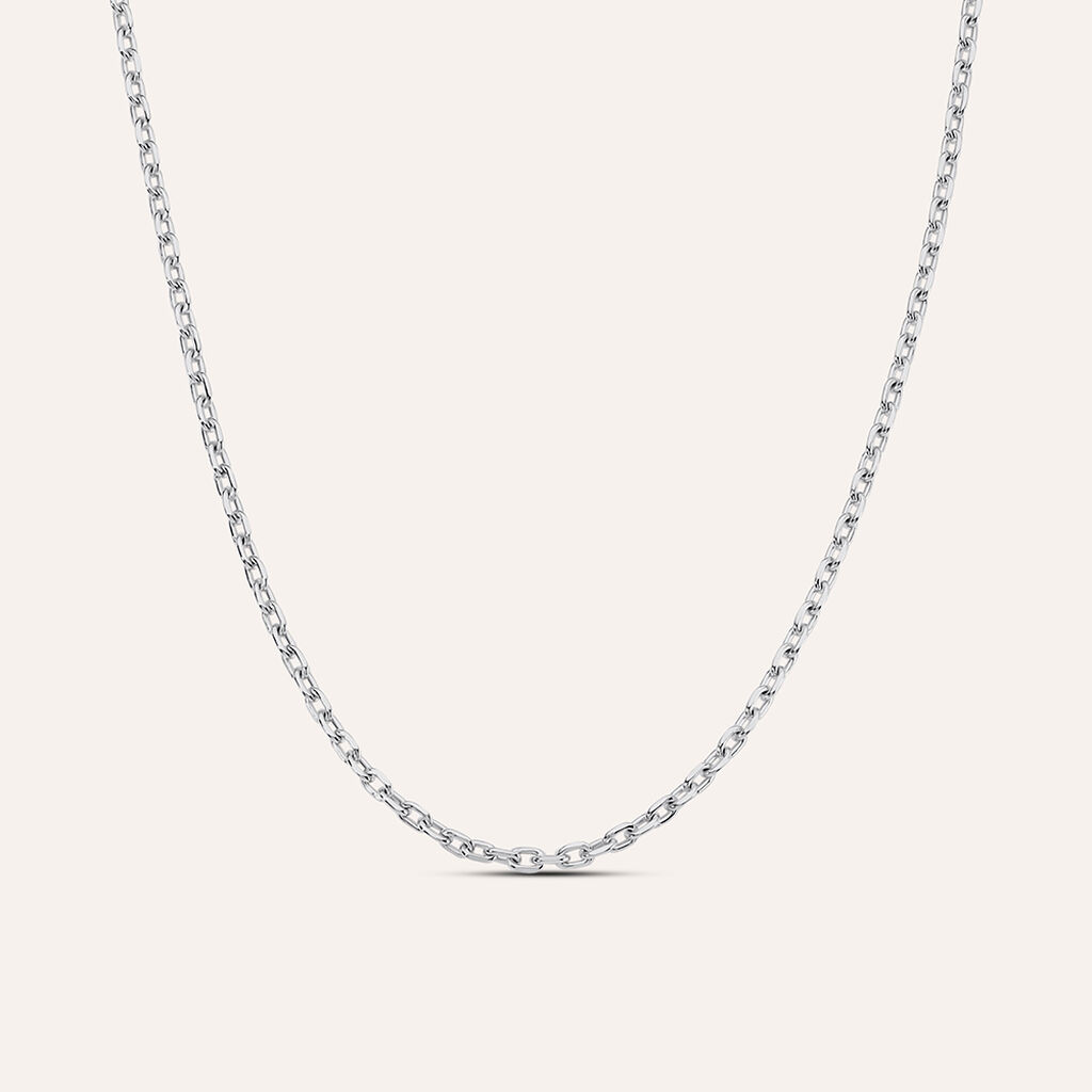 Catena Gentleman Argento Rodiato