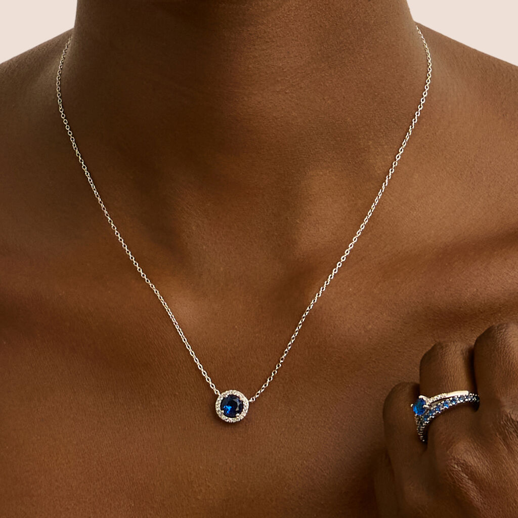 Collana Punto Luce Silver Rainbow Argento Rodiato Cubic Zirconia - Collane Punto Luce Donna | Stroili