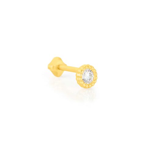 Piercing Orecchio Tragus Helix Conch Bon Ton Oro Giallo Cubic Zirconia - Piercing Orecchio Donna | Stroili