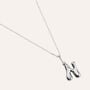 Pendente Love Beats Argento Rodiato