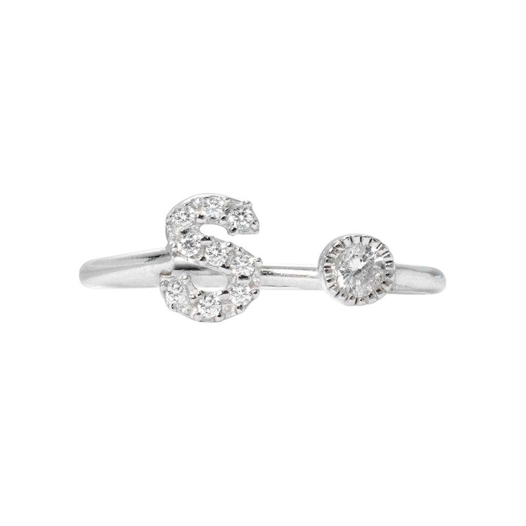 Anello Fantasia Silver Moments Argento Rodiato Cubic Zirconia - Anelli con Pietre Donna | Stroili