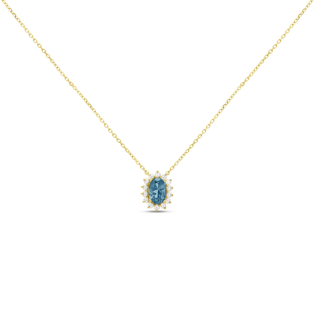 Collana Amélie Oro Giallo Topazio Cubic Zirconia - Collane Donna | Stroili