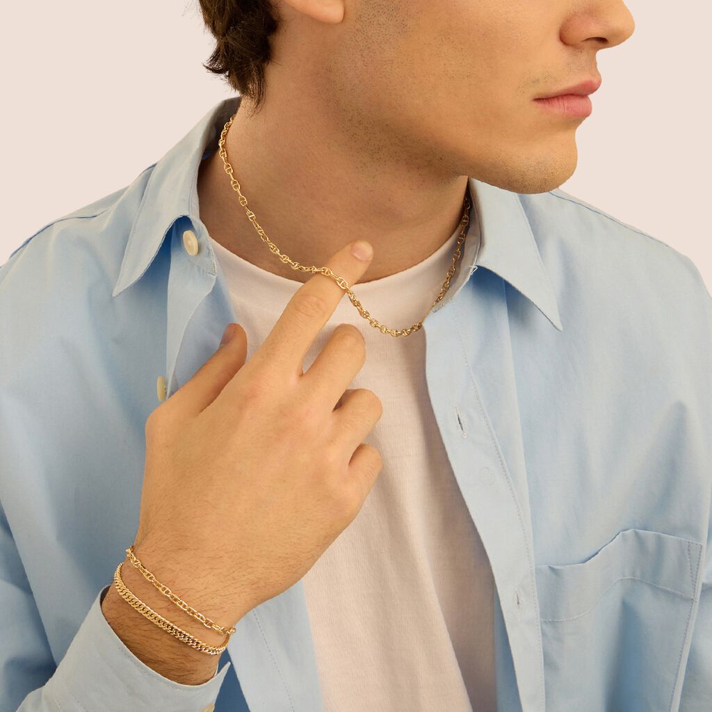 Collana Oro Uomo Oro Giallo