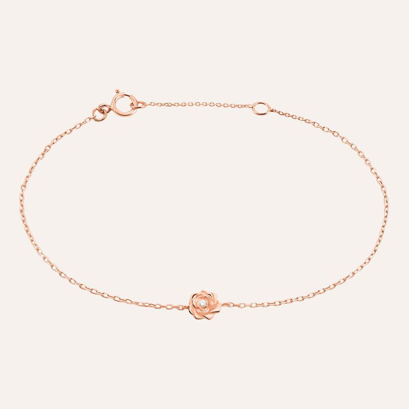 Bracciale Silver Collection Argento Rosa Cubic Zirconia - Bracciali Donna | Stroili