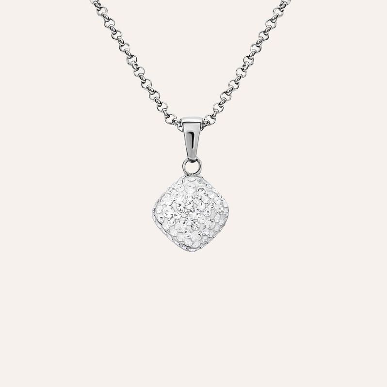 Collana Aura Acciaio Cristallo - Collane Donna | Stroili