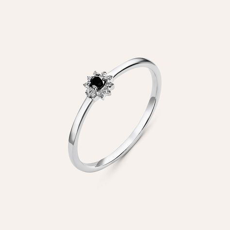 Anello Solitario Sophia Oro Bianco Diamante - Anelli con Pietre Donna | Stroili