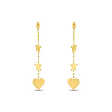 Orecchini Pendenti Beverly Oro Giallo - Orecchini Pendenti Donna | Stroili