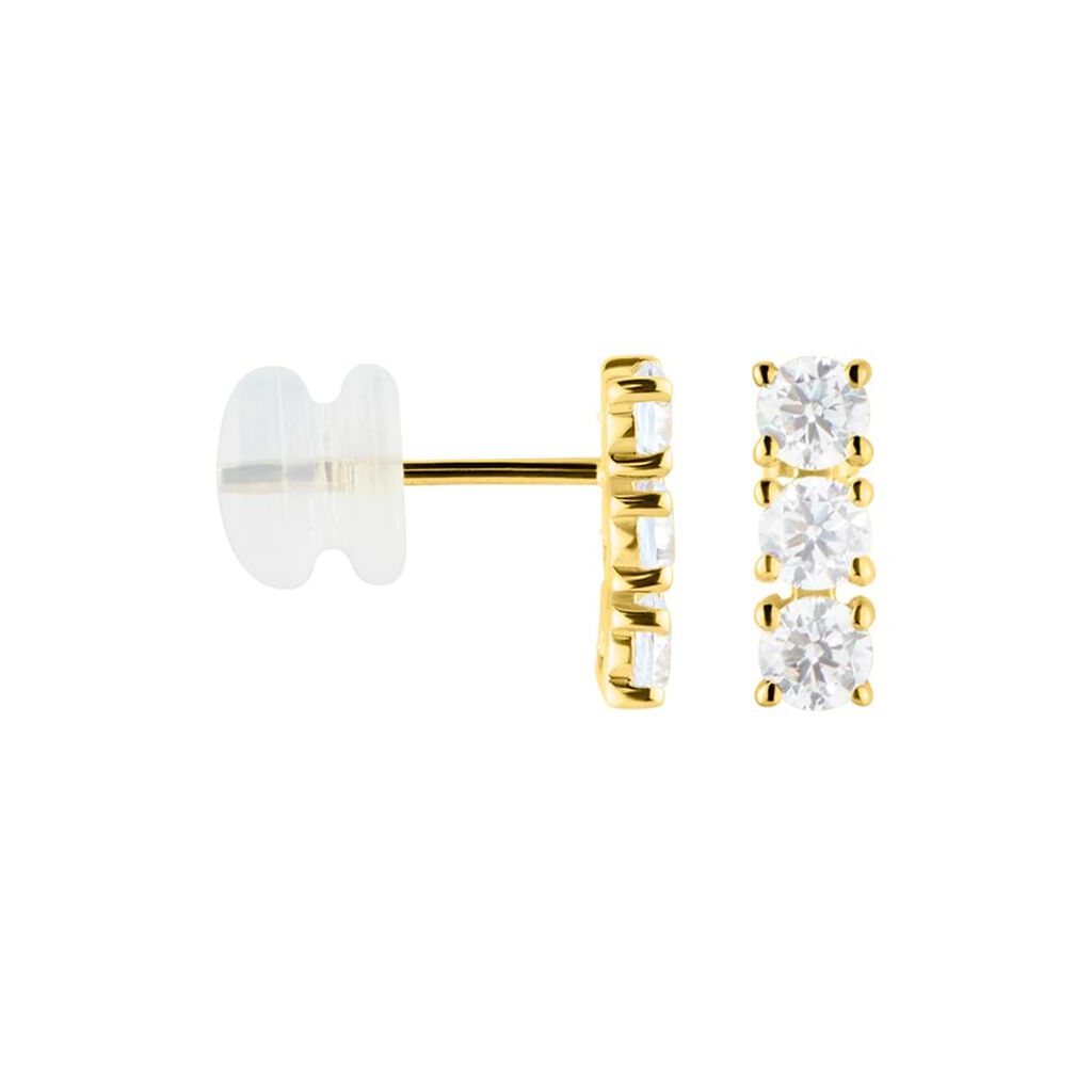 Orecchini Pendenti Trilogy Claire Oro Giallo Cubic Zirconia - Orecchini Pendenti Donna | Stroili