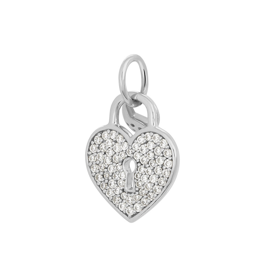 Pendente Love Beats Argento Rodiato Cubic Zirconia - Ciondoli Donna | Stroili