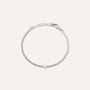 Bracciale Tennis Romantic Shine Metallo Cristallo