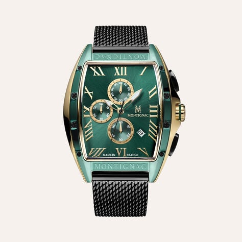 Orologio Al Quarzo Montignac Tonneau Mow801 - Orologi a Maglia Milanese Uomo | Stroili