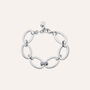 Bracciale Catena Moonlight Acciaio Cristallo