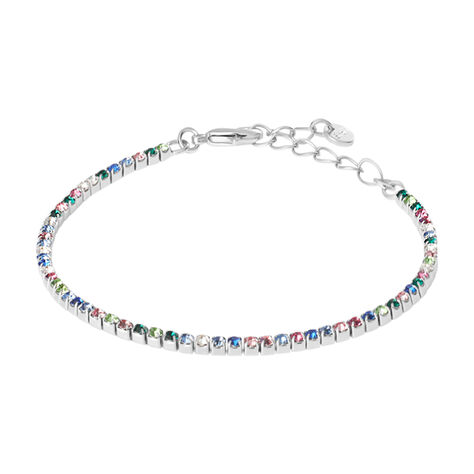 Bracciale Tennis Romantic Shine Metallo Cristallo - Bracciali Tennis Donna | Stroili