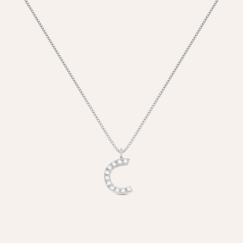 Collana Silver Moments Argento Rodiato Cubic Zirconia - Collane Donna | Stroili