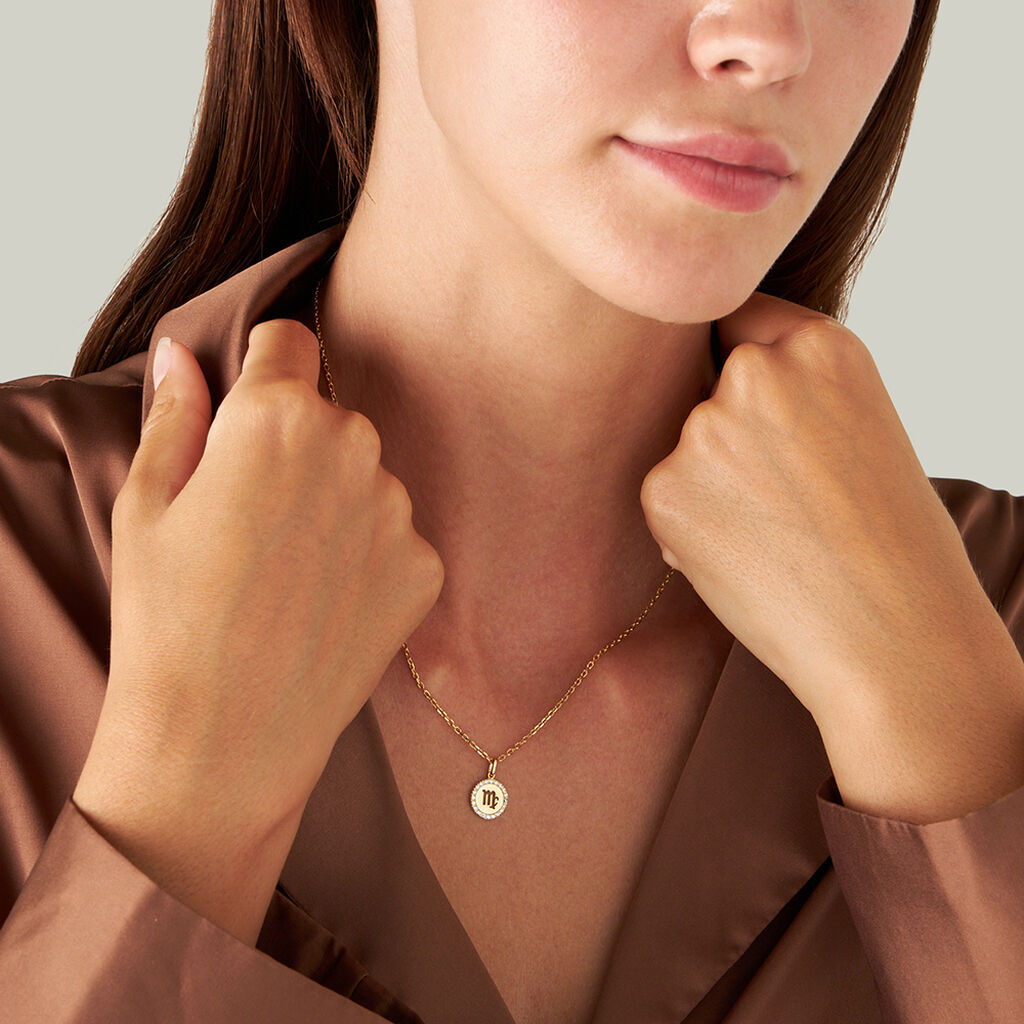 Pendente Poème Oro Giallo Cubic Zirconia - Ciondoli Donna | Stroili