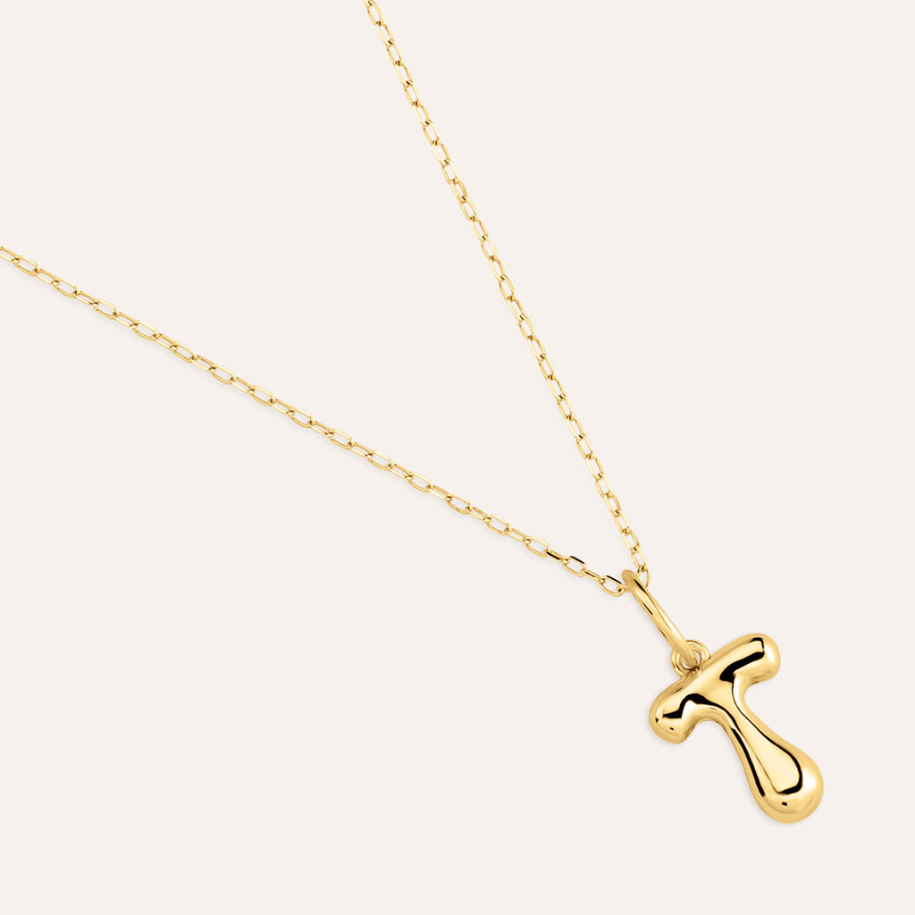 Pendente Love Beats Argento Dorato