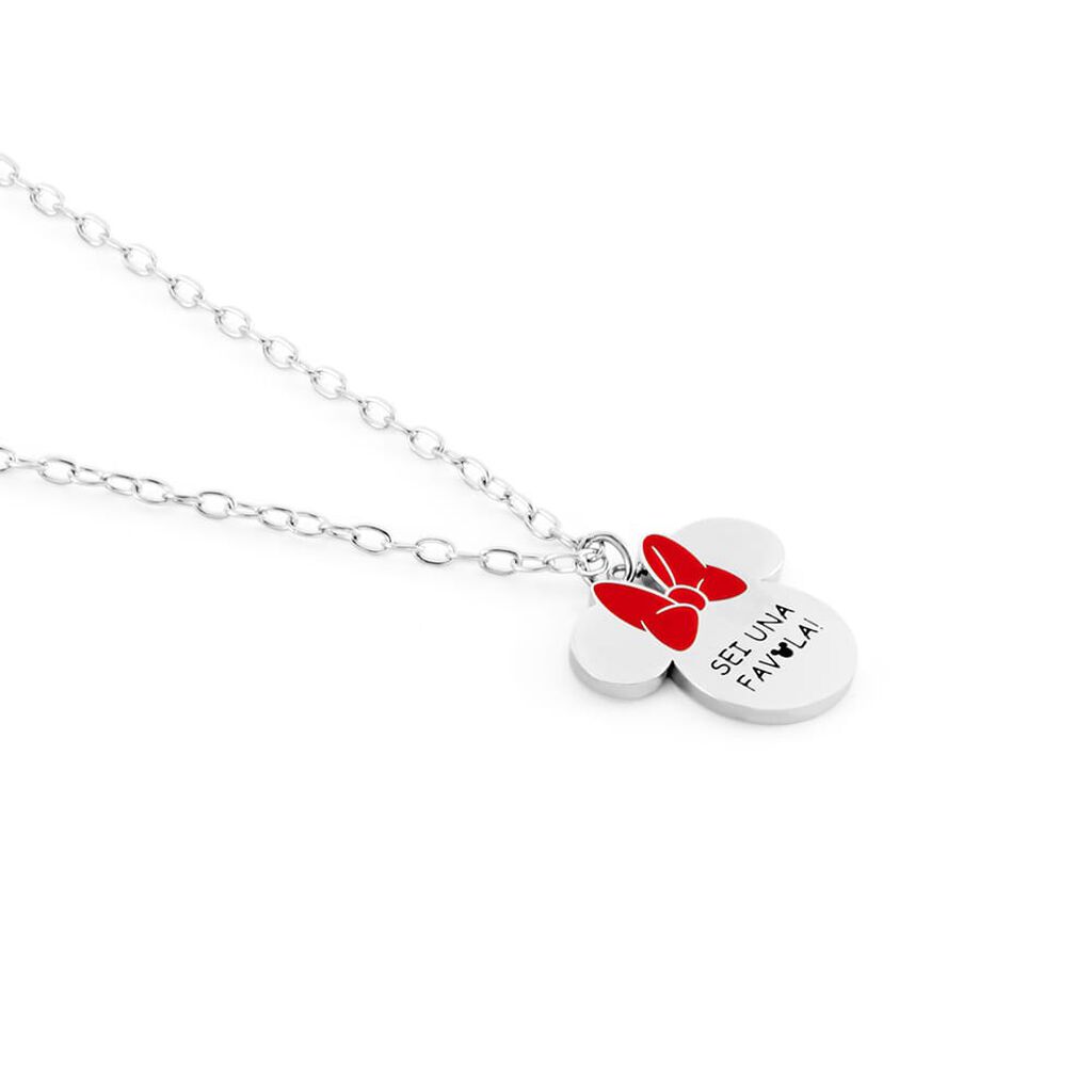 Collana Lady Message Acciaio Disney e Cristalli - Collane Donna | Stroili