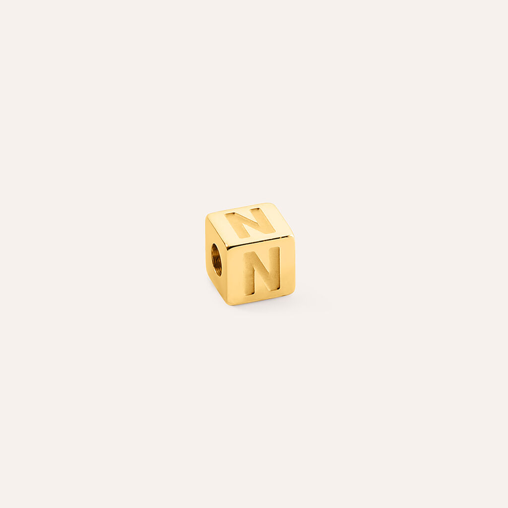 Bead Essential Code Acciaio Dorato