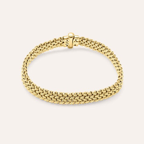 Bracciale Catena Gold Essence Oro Giallo - Regalo per Cerimonie Religiose Donna | Stroili
