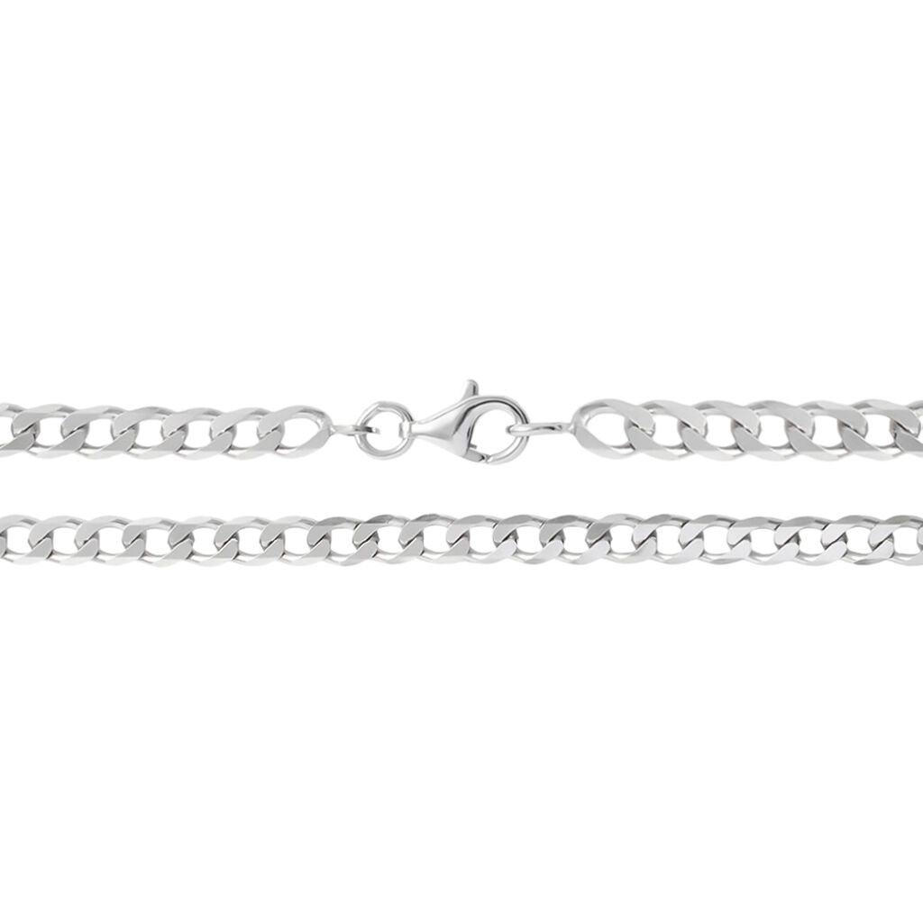 Catena Gentleman Argento Rodiato