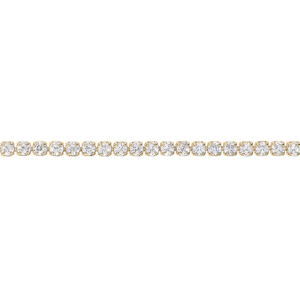 Bracciale Tennis Golden Dream Placcato Oro Giallo Cubic Zirconia - Bracciali Tennis Donna | Stroili