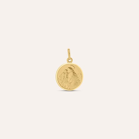 Pendente Holy Oro Giallo - Ciondoli con Incisione Unisex | Stroili