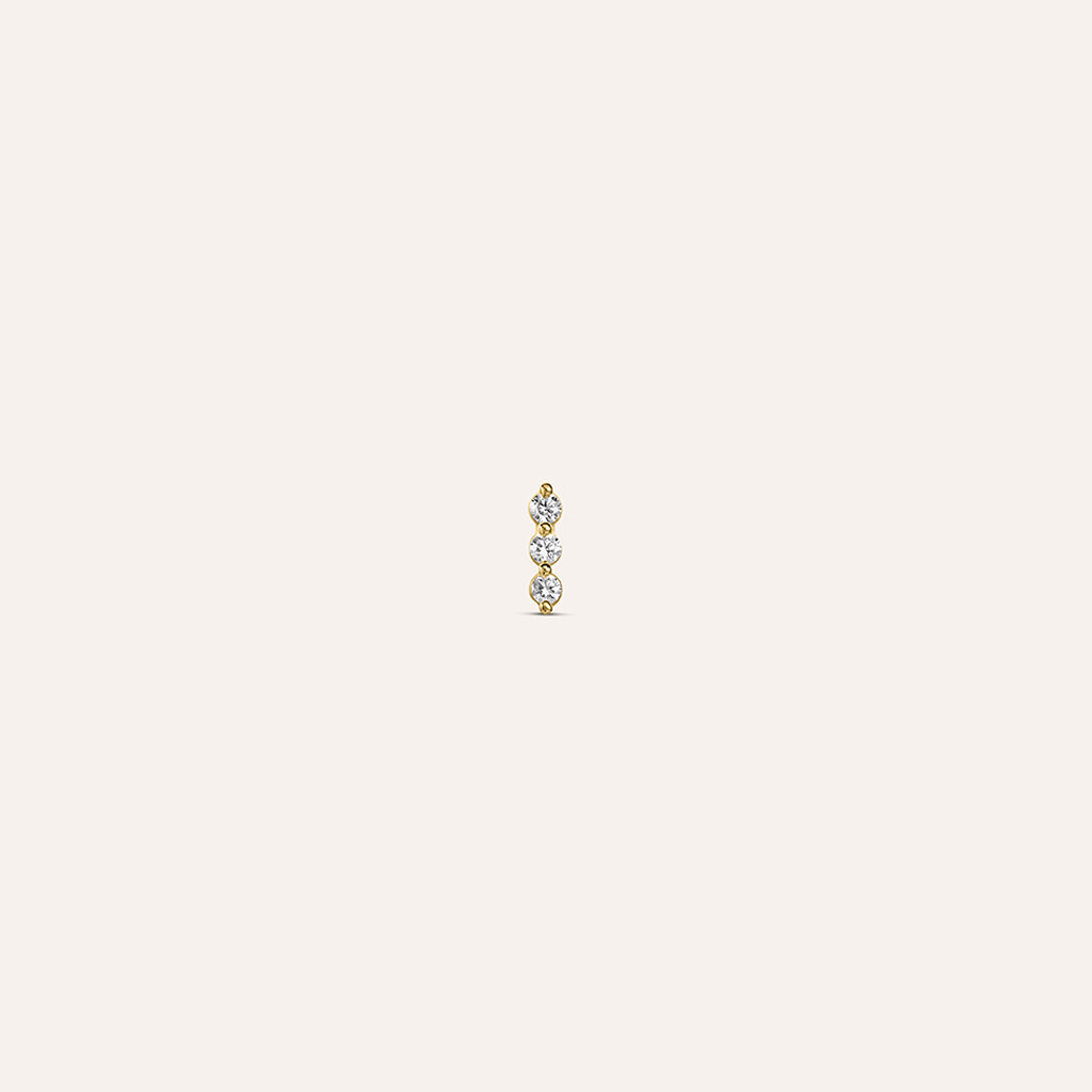 Piercing Orecchio Trilogy Diamade Glam Oro Giallo Diamante Lab-Grown - Piercing Orecchio Donna | Stroili