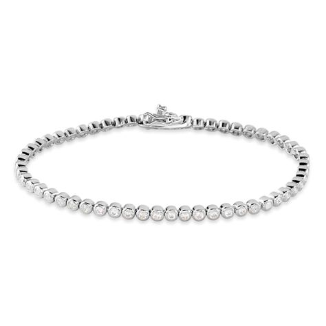 Bracciale Tennis Silver Elegance Argento Rodiato Cubic Zirconia - Bracciali Tennis Donna | Stroili