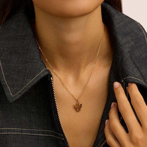 Pendente Holy Oro Giallo - Ciondoli con Incisione Unisex | Stroili