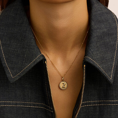 Pendente Holy Oro Giallo - Ciondoli con Incisione Unisex | Stroili
